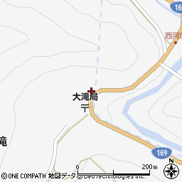 奈良県吉野郡川上村大滝493周辺の地図