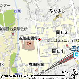 梅田米穀店周辺の地図
