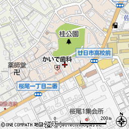 広島県廿日市市桜尾本町10-22周辺の地図