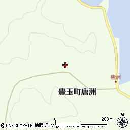 長崎県対馬市豊玉町唐洲89周辺の地図