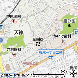 広島県廿日市市桜尾本町4周辺の地図