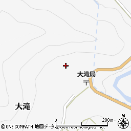 奈良県吉野郡川上村大滝79周辺の地図