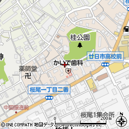 広島県廿日市市桜尾本町7-34周辺の地図