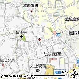 大阪府阪南市黒田502周辺の地図