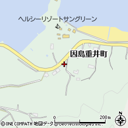 広島県尾道市因島重井町58周辺の地図