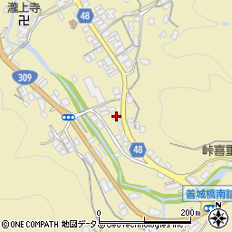 奈良県吉野郡下市町善城622周辺の地図