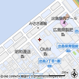 吉野石膏株式会社広島配送センター周辺の地図