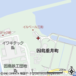 広島県尾道市因島重井町553周辺の地図