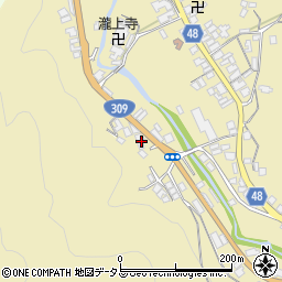 奈良県吉野郡下市町善城111-2周辺の地図