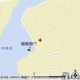 長崎県対馬市豊玉町嵯峨321-1周辺の地図