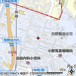 シャルム矢野東周辺の地図