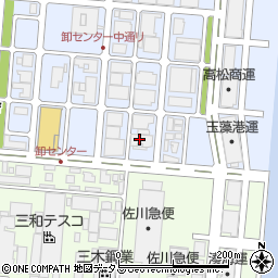 北四国商事株式会社　ステーショナリー事業部周辺の地図