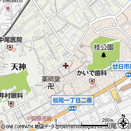 広島県廿日市市桜尾本町3-21周辺の地図