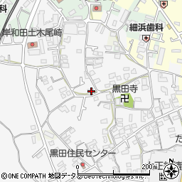 大阪府阪南市黒田561周辺の地図