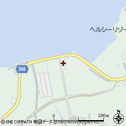 広島県尾道市因島重井町84-1周辺の地図