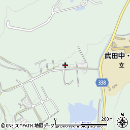 広島県東広島市黒瀬町大多田306周辺の地図