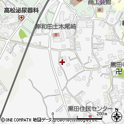 大阪府阪南市黒田25周辺の地図