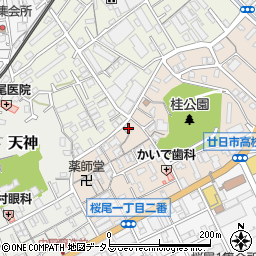 広島県廿日市市桜尾本町3-25周辺の地図