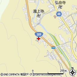 奈良県吉野郡下市町善城232周辺の地図