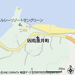 広島県尾道市因島重井町40周辺の地図