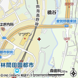 和歌山県橋本市橋谷892周辺の地図