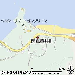 広島県尾道市因島重井町41周辺の地図