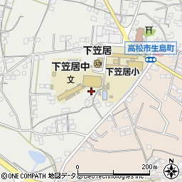 香川県高松市生島町371周辺の地図
