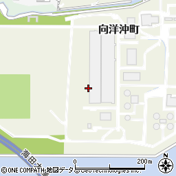 広島県広島市南区向洋沖町周辺の地図