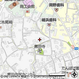 大阪府阪南市黒田554周辺の地図