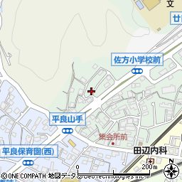 広島県廿日市市平良山手4-8周辺の地図