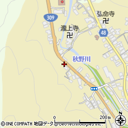 奈良県吉野郡下市町善城225周辺の地図