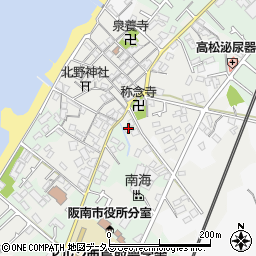 大阪府阪南市鳥取14周辺の地図