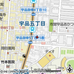ザ・パーク宇品神田第１駐車場周辺の地図