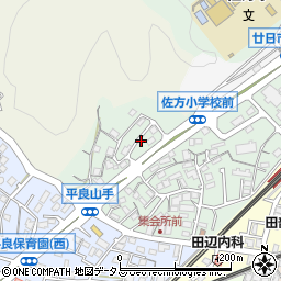 広島県廿日市市平良山手4周辺の地図