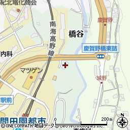 和歌山県橋本市橋谷895周辺の地図