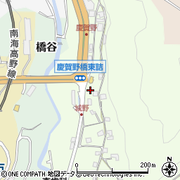和歌山県橋本市慶賀野周辺の地図