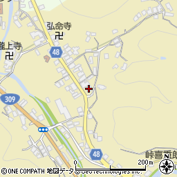 奈良県吉野郡下市町善城1136周辺の地図
