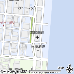 高松商運周辺の地図