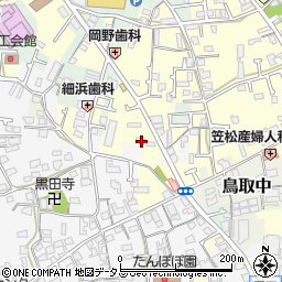 大阪府阪南市下出72周辺の地図