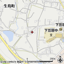 香川県高松市生島町399-58周辺の地図
