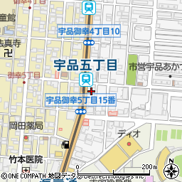 キーサービス　広島周辺の地図