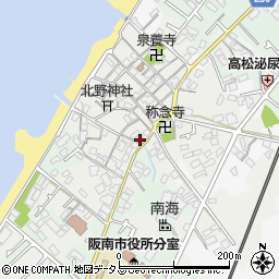 大阪府阪南市新町227-2周辺の地図