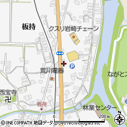 寿司本舗季咲楽 板持店周辺の地図