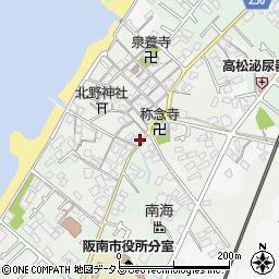 大阪府阪南市新町227-3周辺の地図