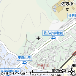 広島県廿日市市平良山手4-19周辺の地図