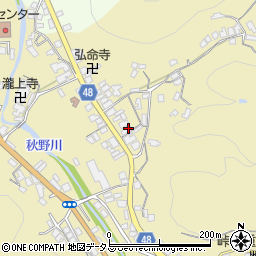 奈良県吉野郡下市町善城714周辺の地図