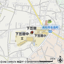 香川県高松市生島町335周辺の地図