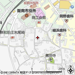 大阪府阪南市黒田567周辺の地図