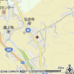 奈良県吉野郡下市町善城718周辺の地図