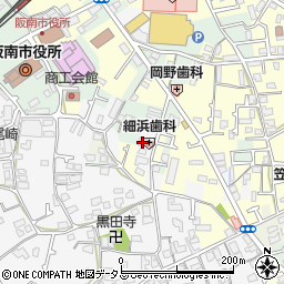 細濱歯科医院周辺の地図
